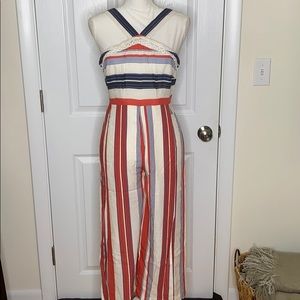 After Market Striped Romper